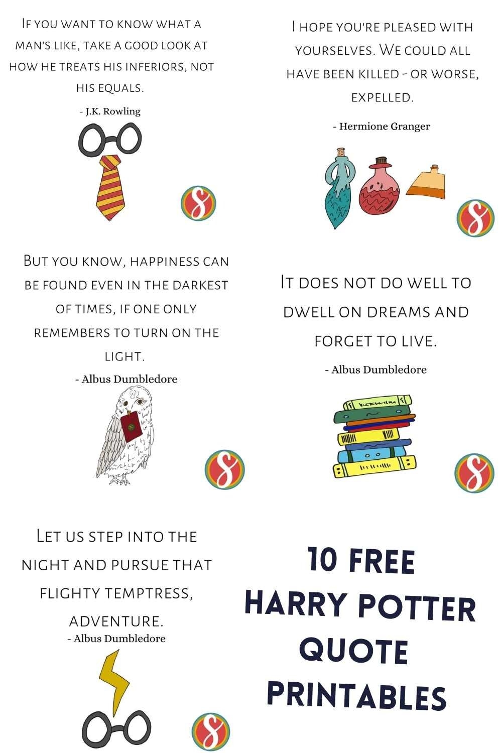 Harry Potter Quotable Printable Images