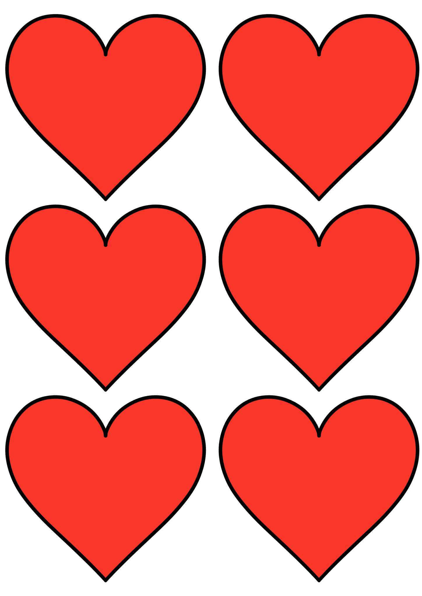 Printable Heart Images