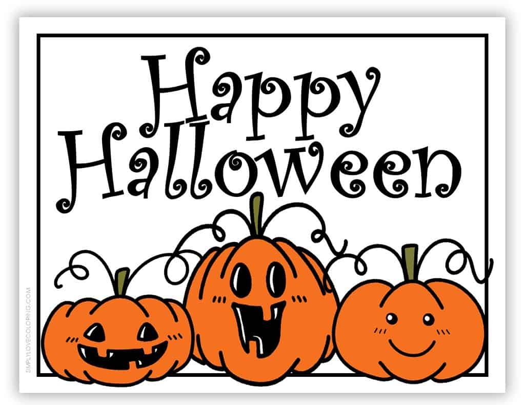 Happy Halloween Images Printable