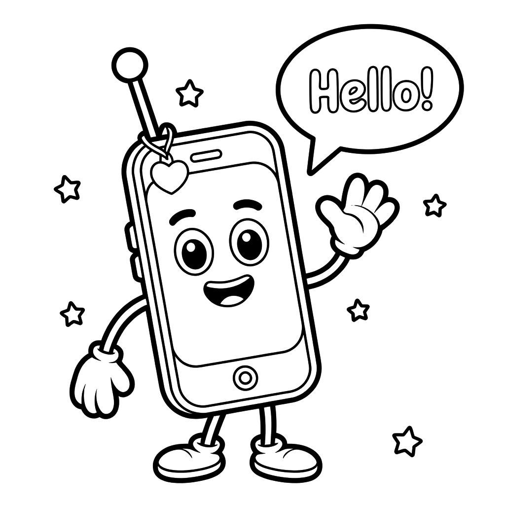 Printable Image Of A Cell Phone Face
