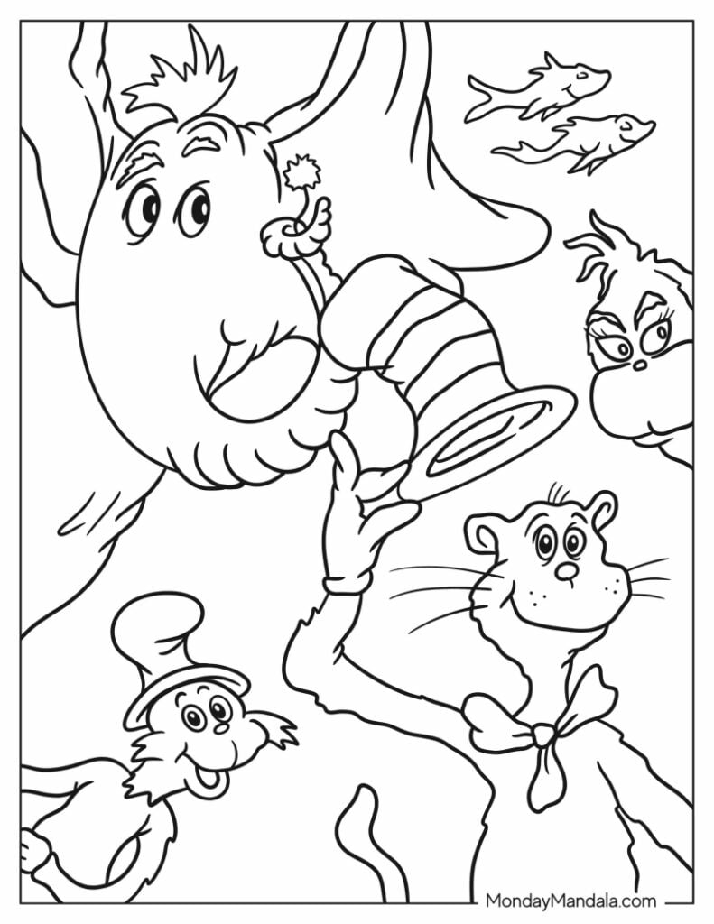 Printable Images Of Dr Seuss