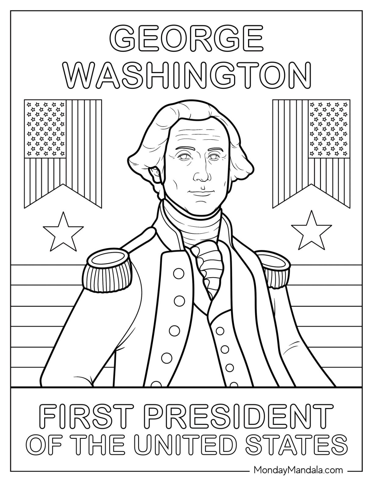 Printable Images Of George Washington