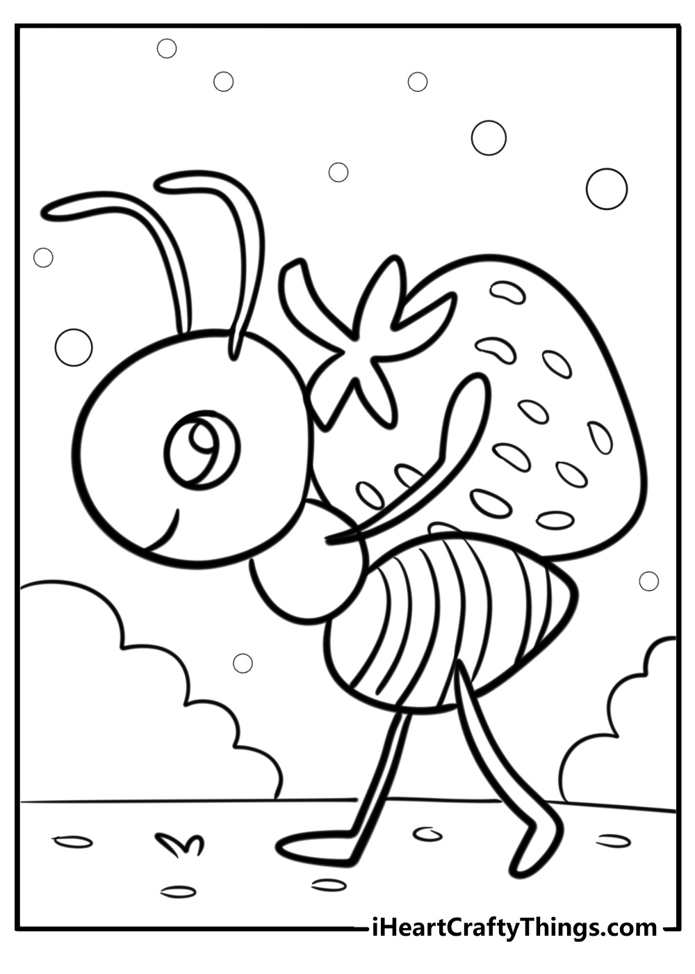 25 Ant Coloring Pages 100 Free To Print 