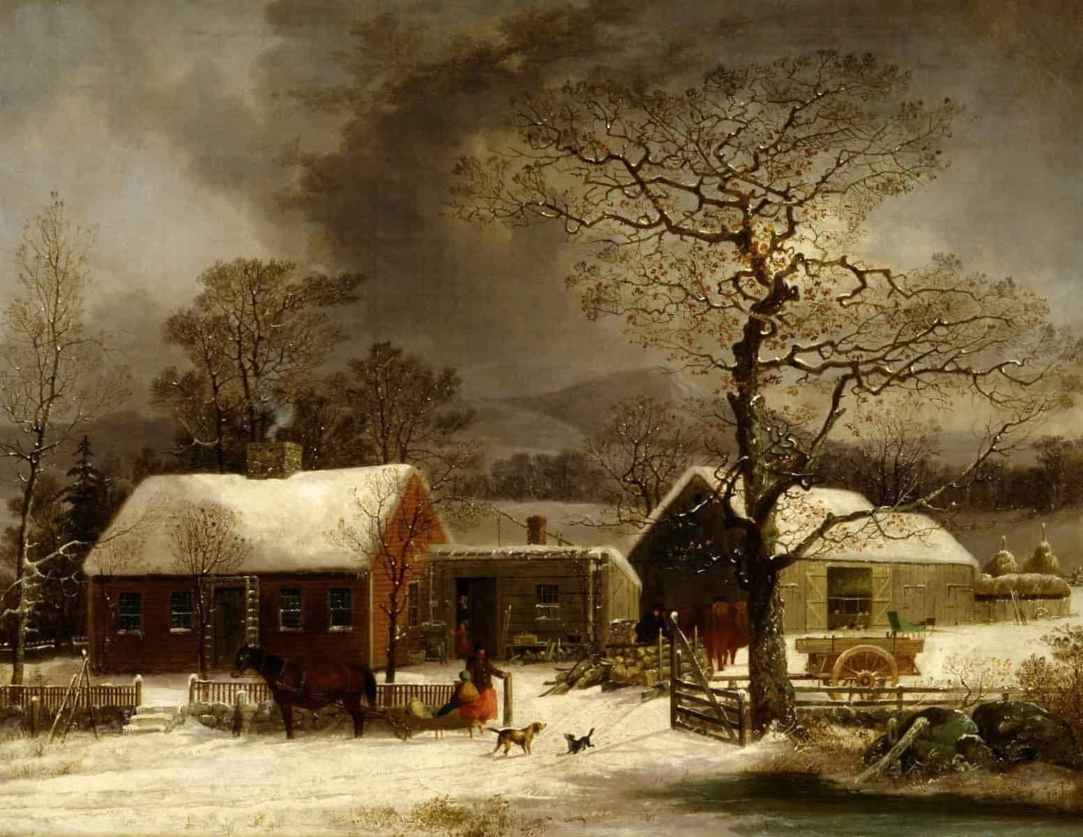 Free Printable Vintage Winter Images