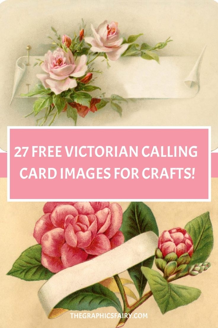 Free Victorian Printable Images For Crafting