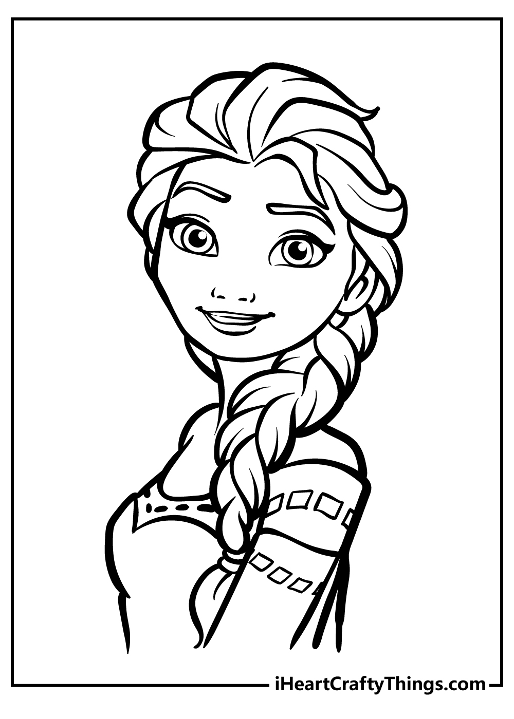 30 Elsa Coloring Pages 100 Free Printables 