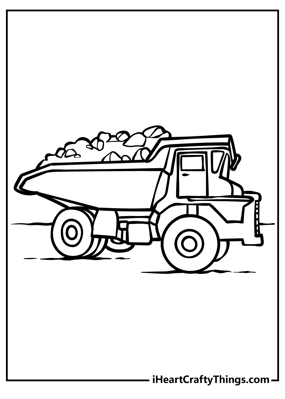 Free Printable Dump Truck Images