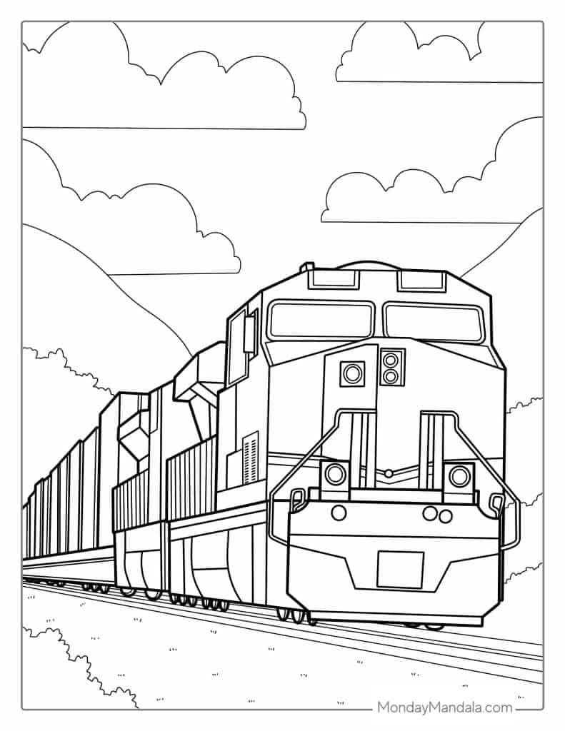 Printable Train Images