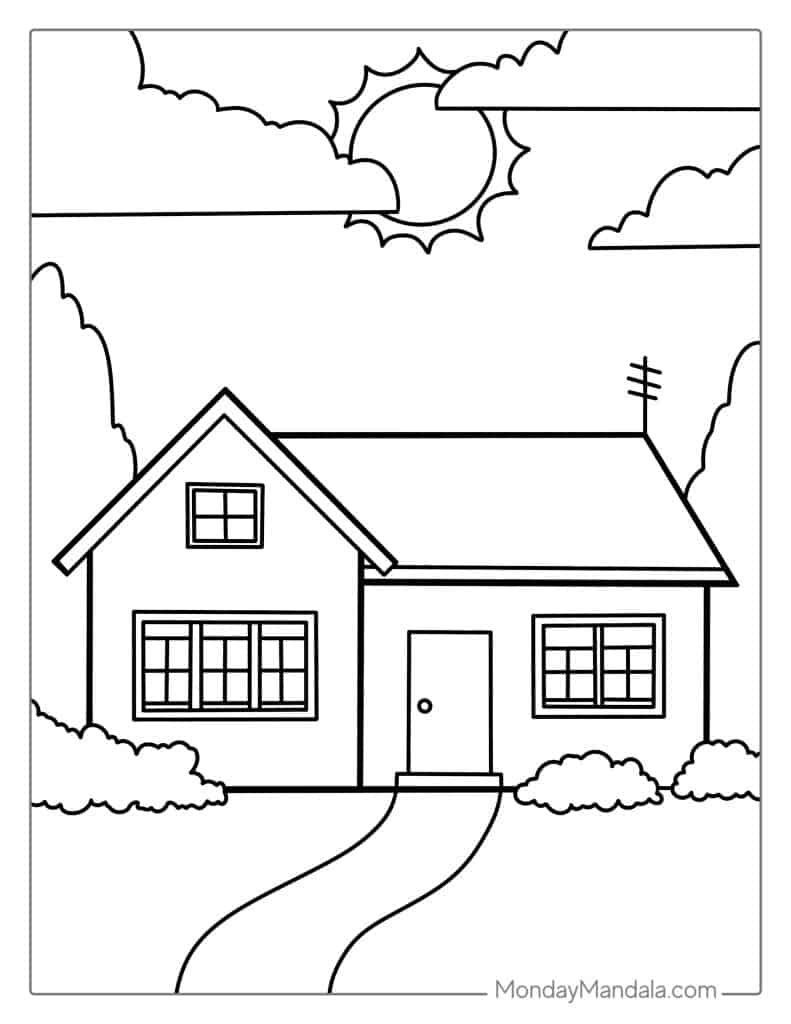 Printable Images Of A House