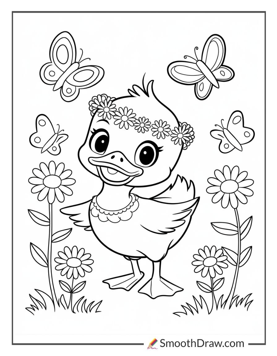 Free Printable Cartoon Duck Images
