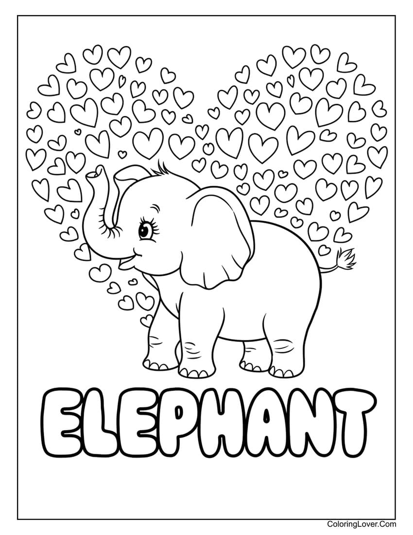 Printable Images Of Elephants