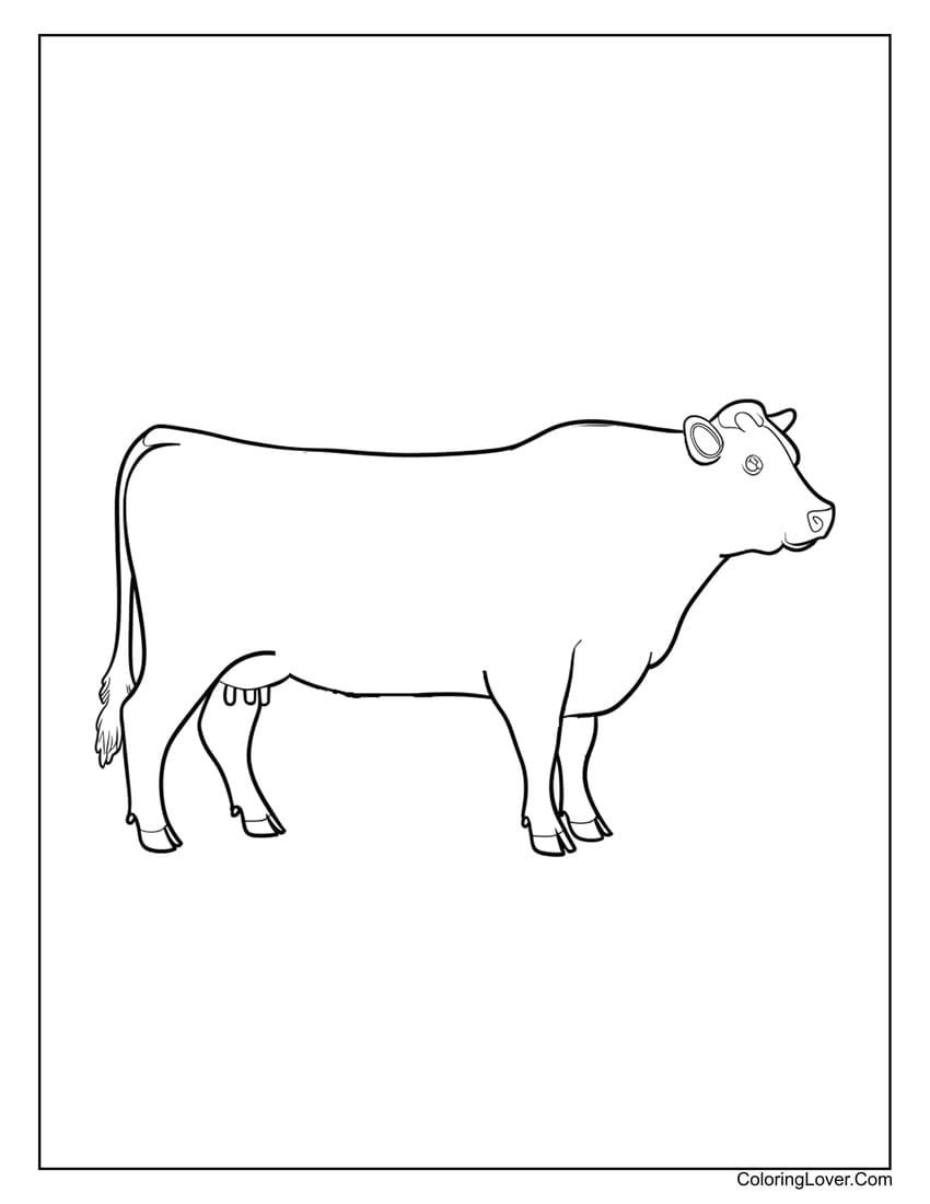 Printable Cow Images