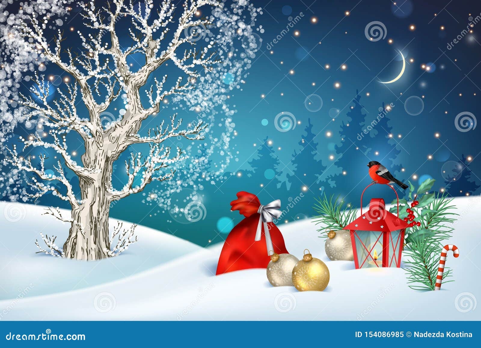 511278 Winter Scene Stock Illustrations Vectors Clipart Dreamstime
