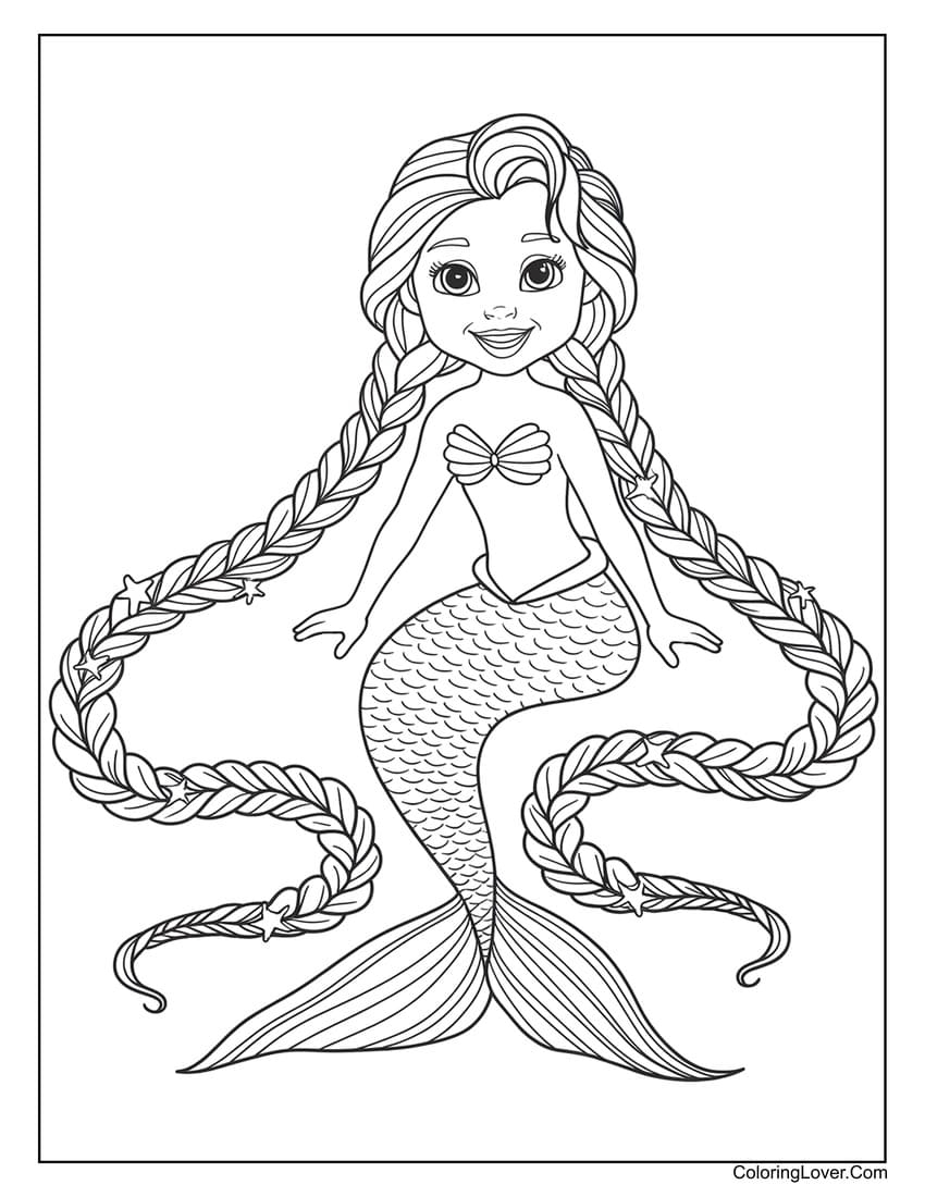Mermaid Printable Images