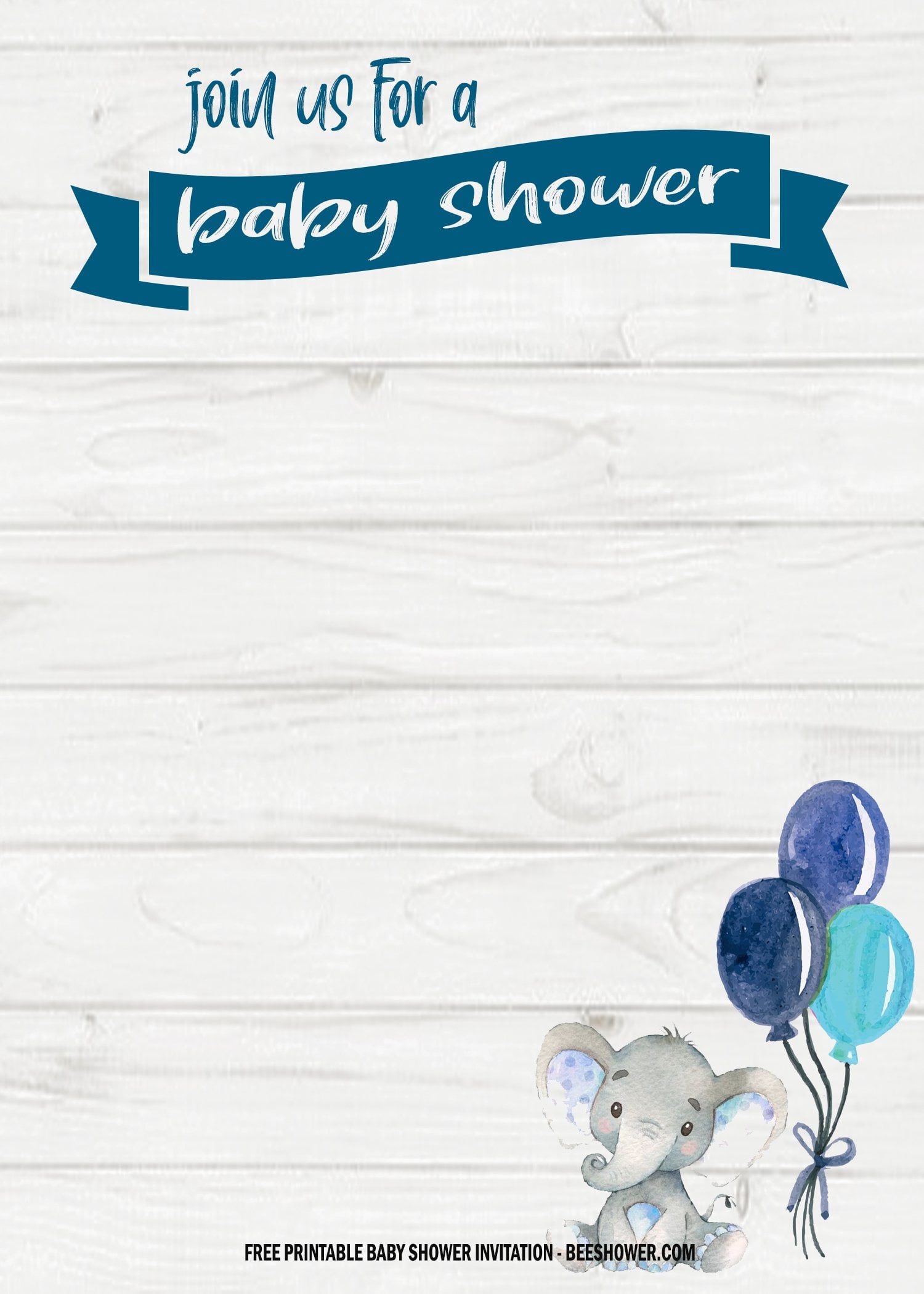 Free Printable Images Elephant Boy Baby Shower