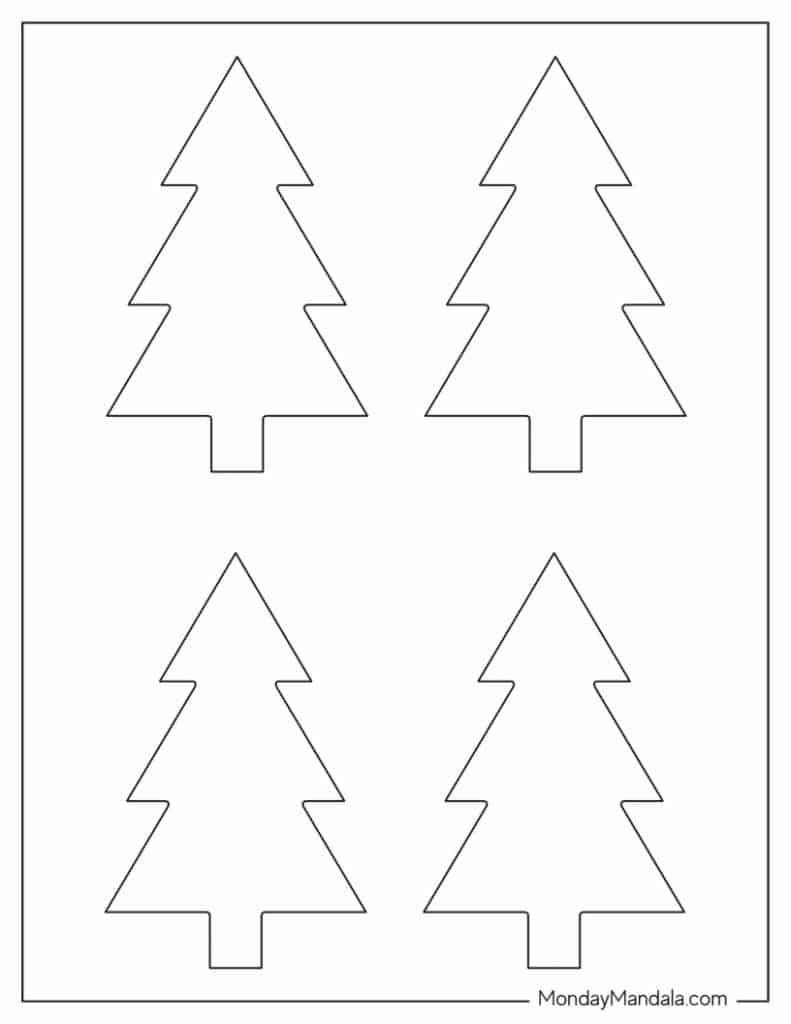 Free Printable Christmas Tree Images