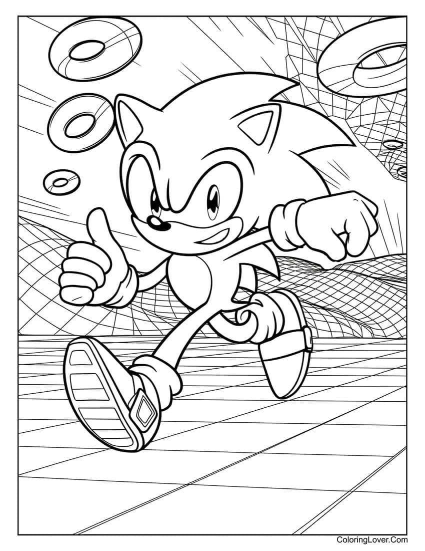 Sonic The Hedgehog Printable Images