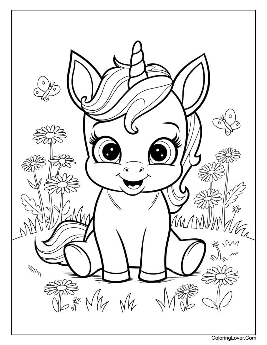 Printable Images Of Unicorns