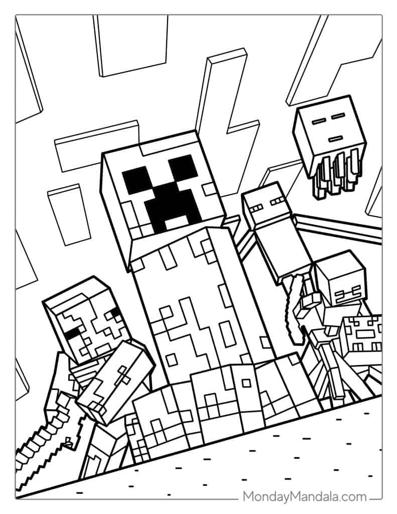 Minecraft Printable Images