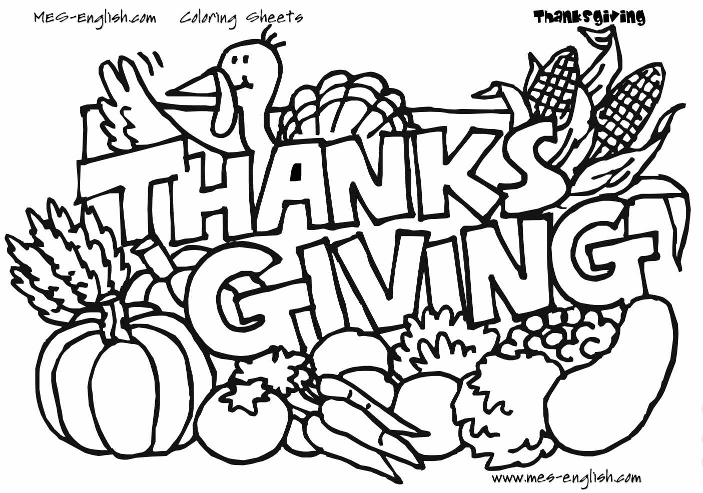 Thanksgiving Printable Images