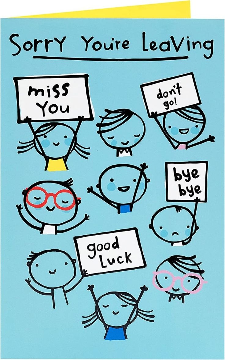A Formal Farewell A Card Template For Departing Colleagues Professional Sample Templates Ideas