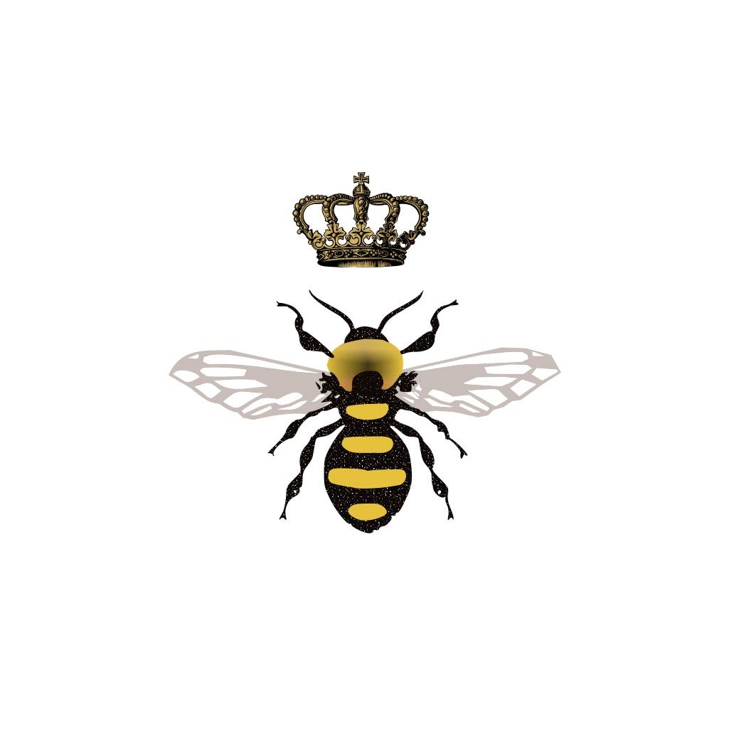 Amazon Set Of 5 X Queen Bee Iron On Screen Print Fabric Applique Machine Washable Transfer Royal Bee 