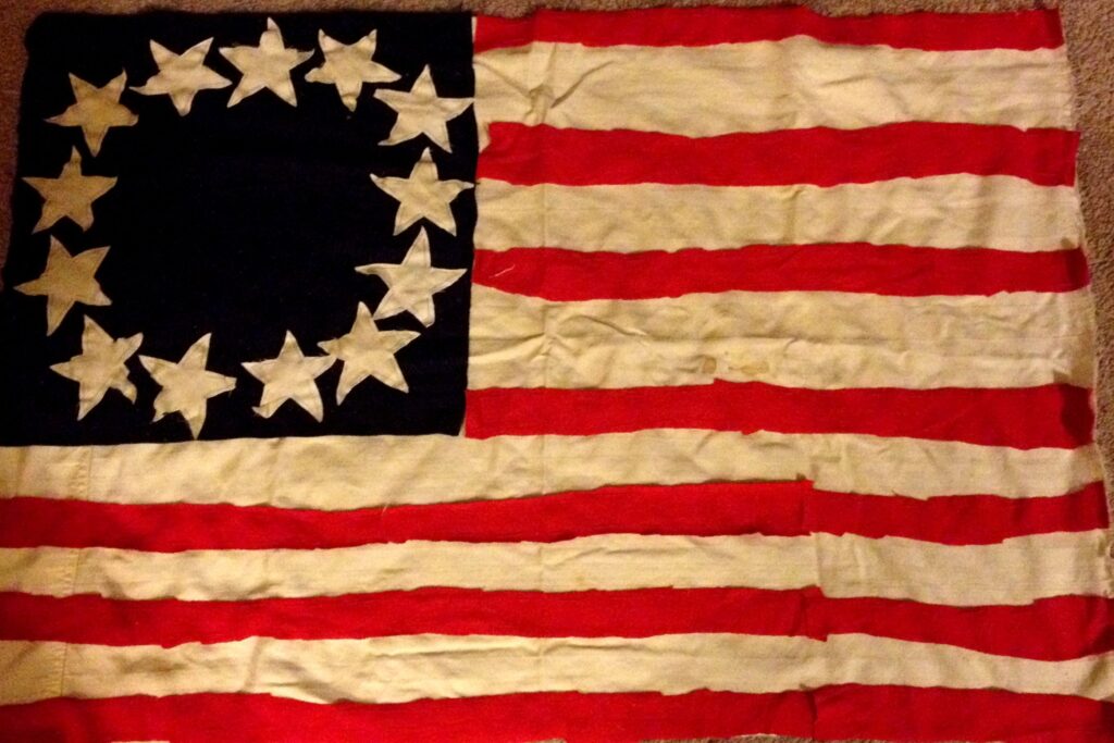 Printable Image Of First American Flag - Free Printable Images