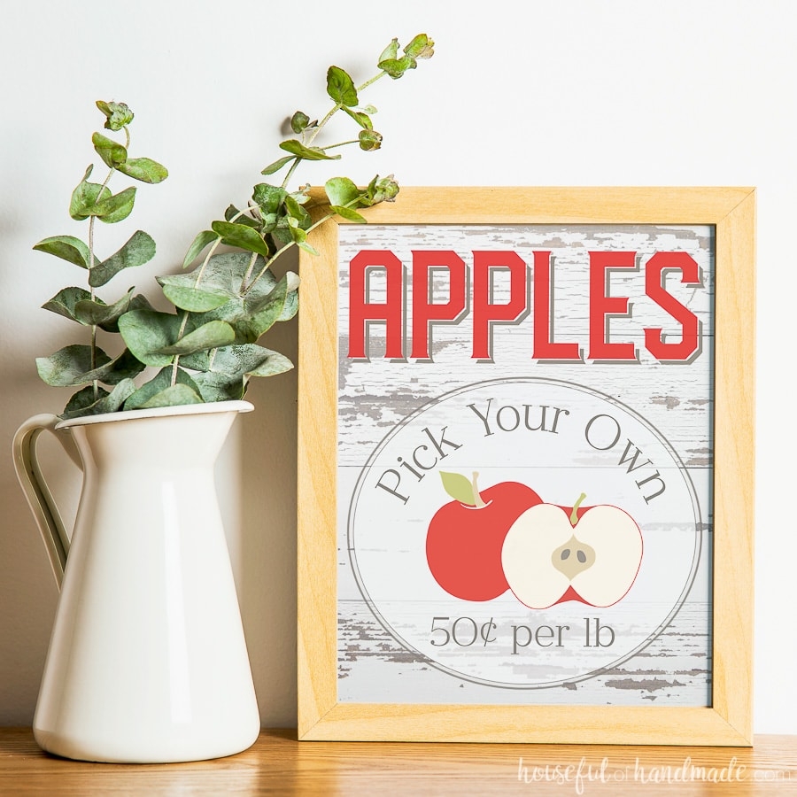 Apple Picking Fall Printable Crafting My Home