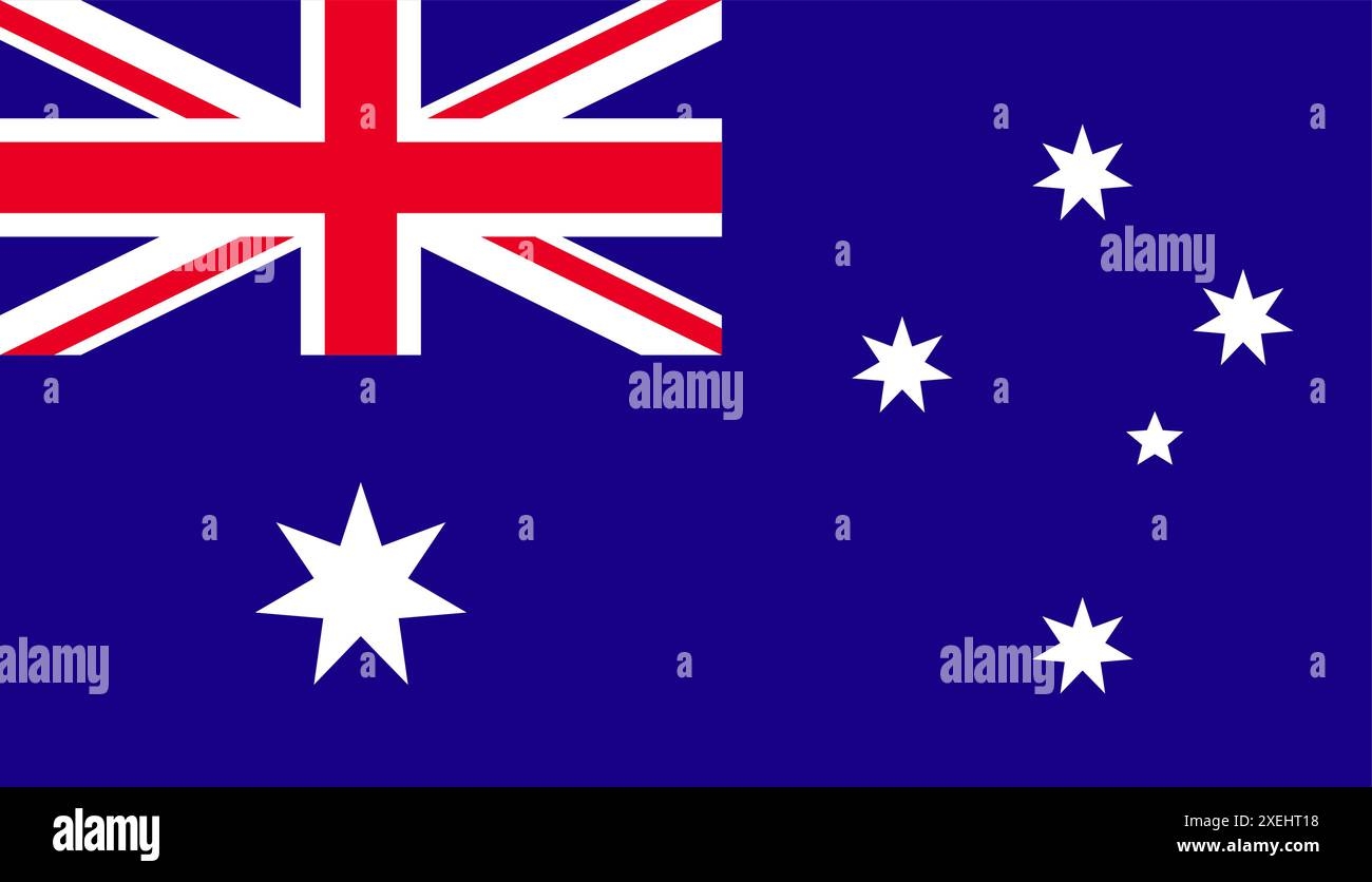 Australia Flag Vector Hi res Stock Photography And Images Alamy