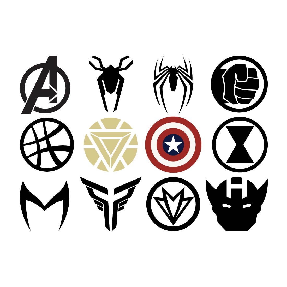 Avengers SVG Avengers Logo Avengers Symbol Avengers PNG Avengers Clipart Avengers Emblem Marvel SVG Marvel Logo MasterBundles