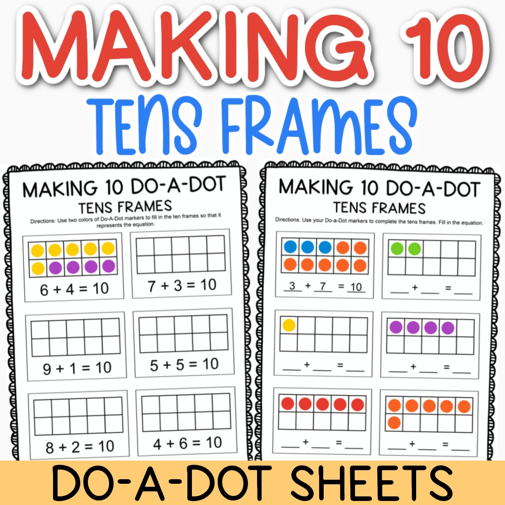 Base Ten Block Image Printables