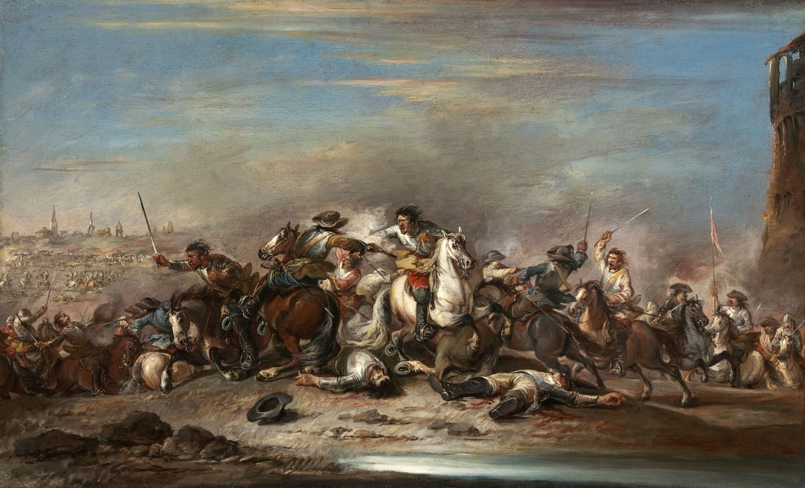 Battle Scene Museum Of Fine Arts Budapest