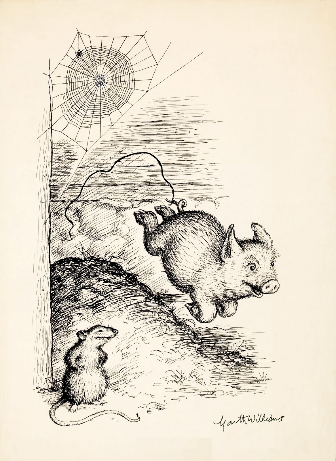 BibliOdyssey Charlotte s Web
