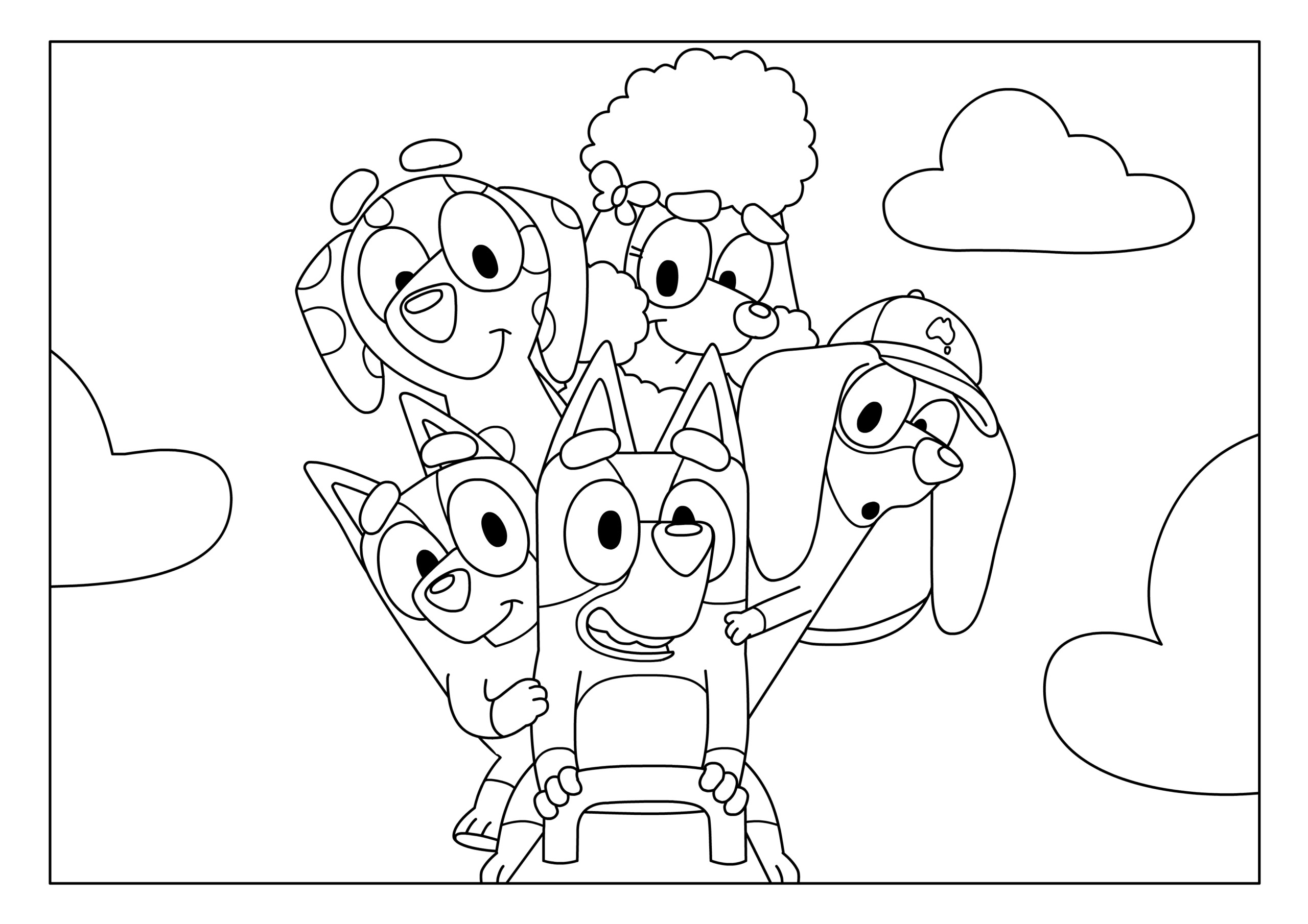 Bluey Printable Images Free