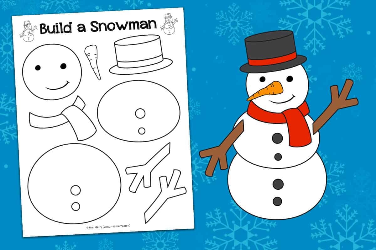 Free Printable Snowman Images