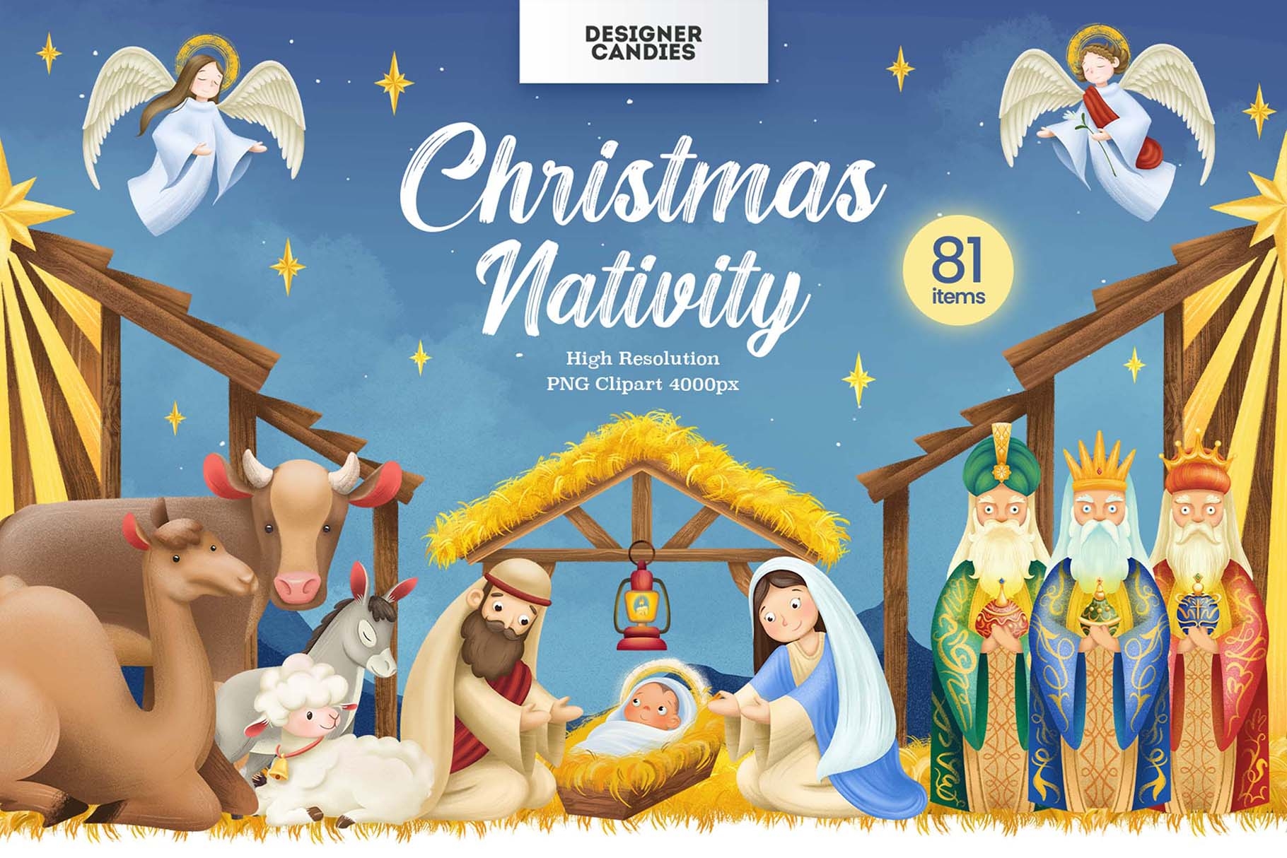 Clipart Religious Free Printable Christmas Images