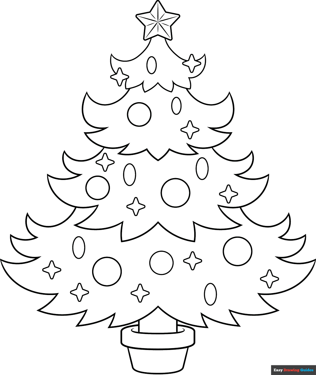 Christmas Tree Printable Images