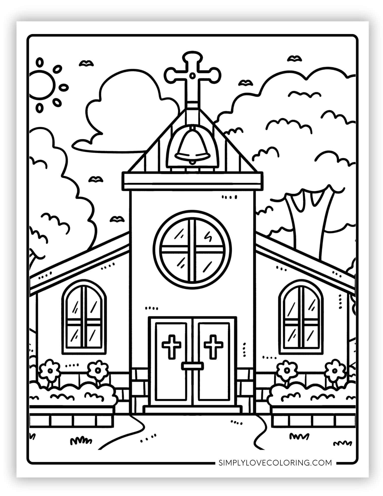 Printable Images Of A Church