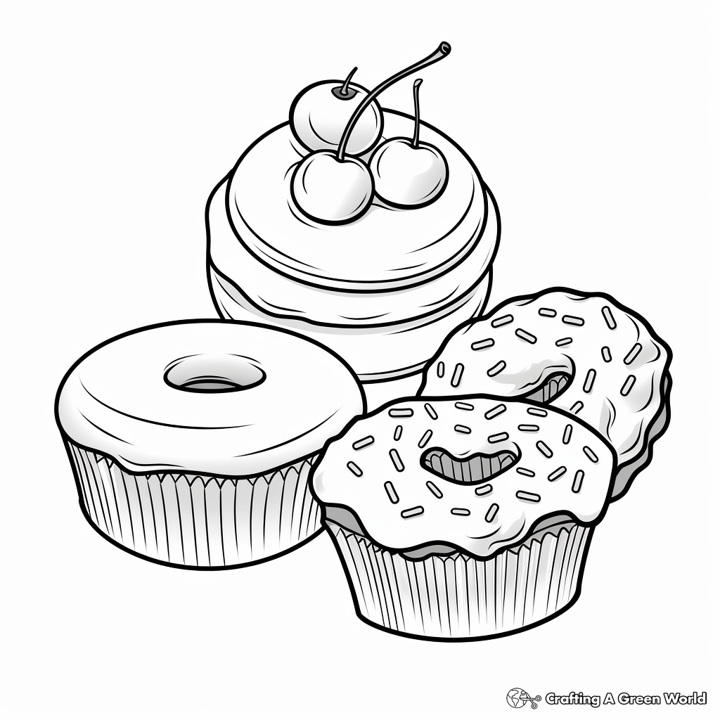 Clip Art Coloring Pages Free Printable 
