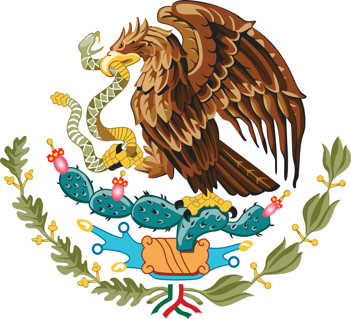 Coat Of Arms Of Mexico Wikipedia