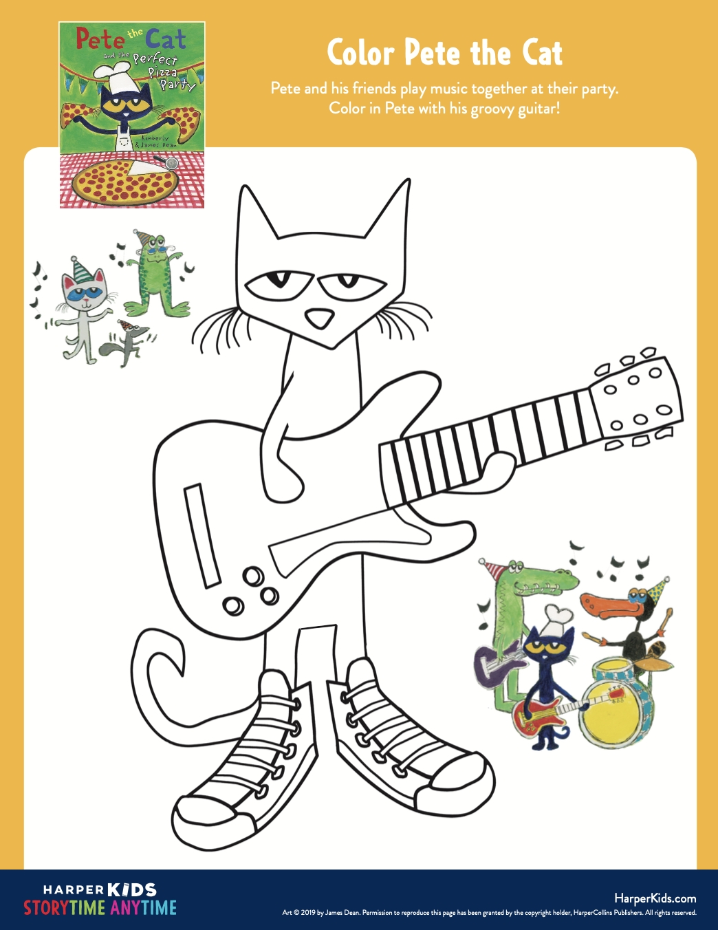 Pete The Cat Printable Images