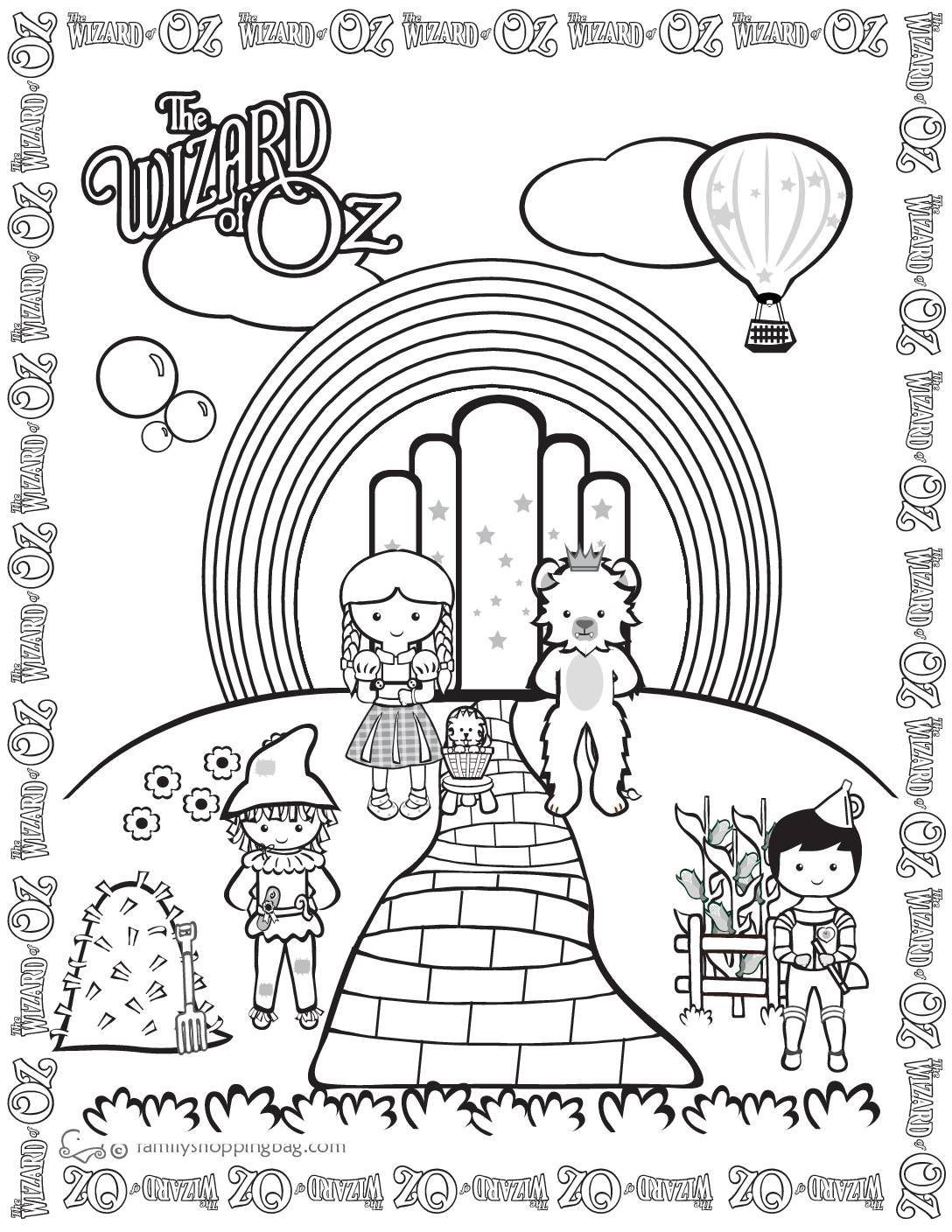 Free Printable Wizard Of Oz Images