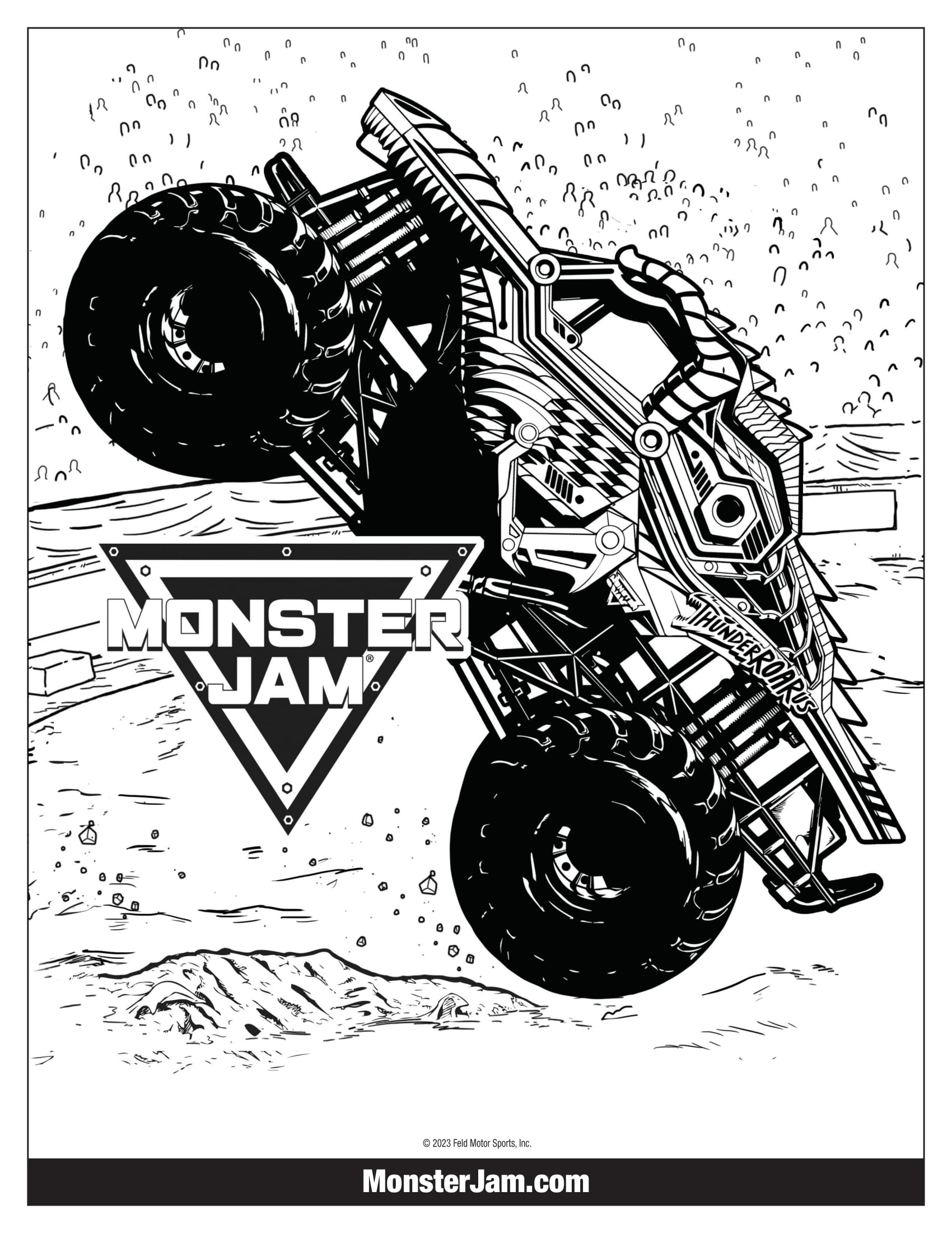 Printable Monster Truck Images