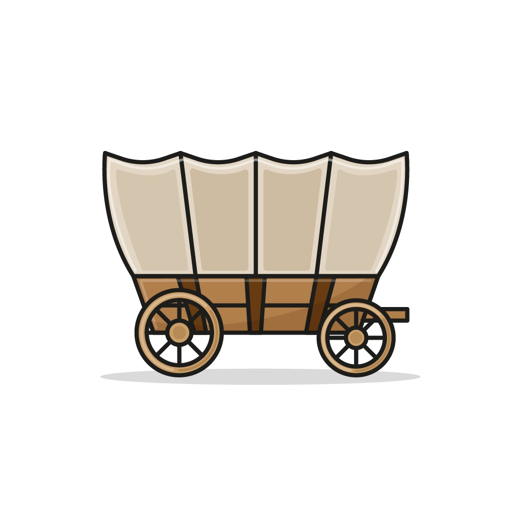 Covered Wagon Royalty free Stock Vector Images And Clip Art