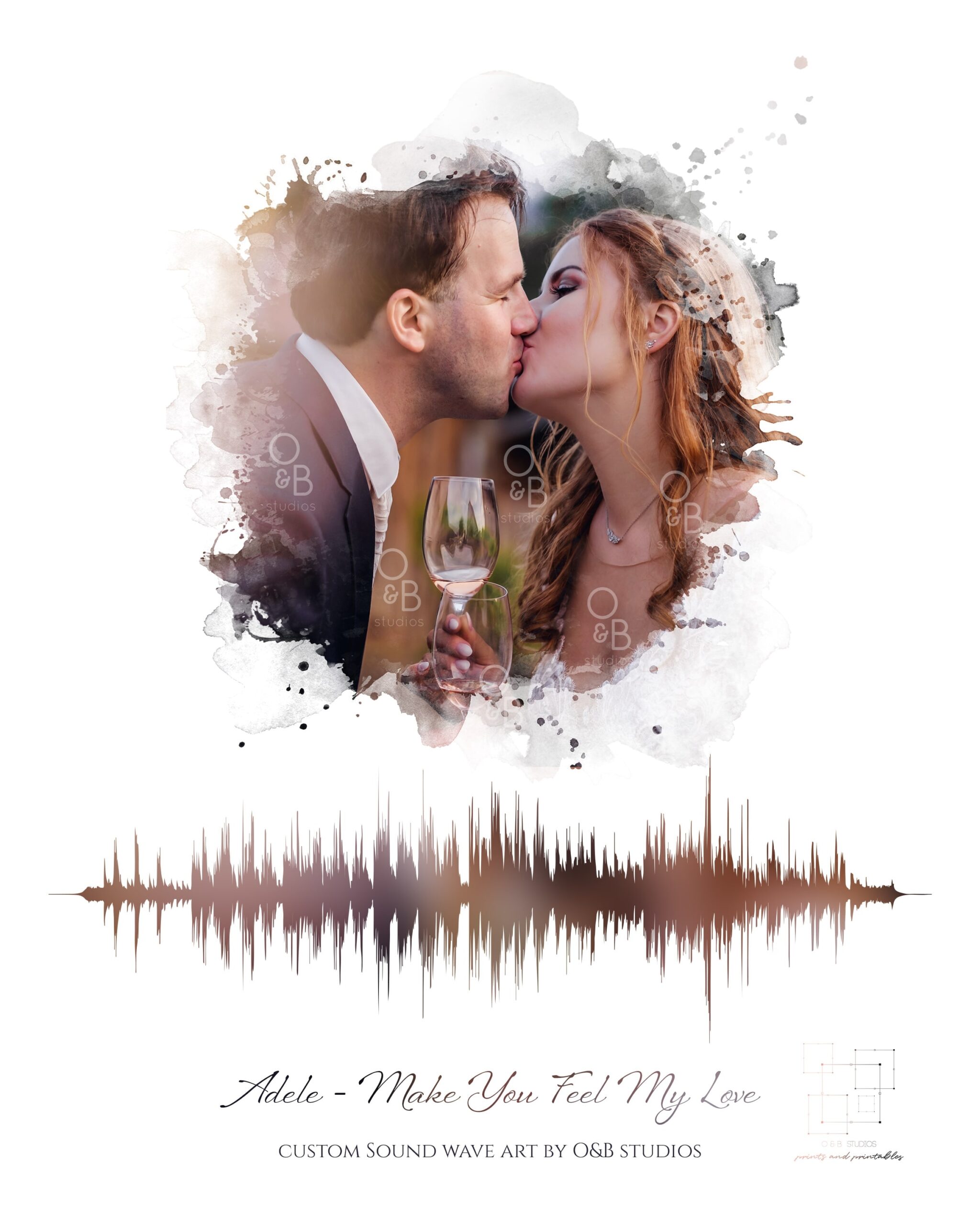 Create A Custom Ready To Print Soundwave Poster From Any Audio Or Video File By Oandbstudios Fiverr