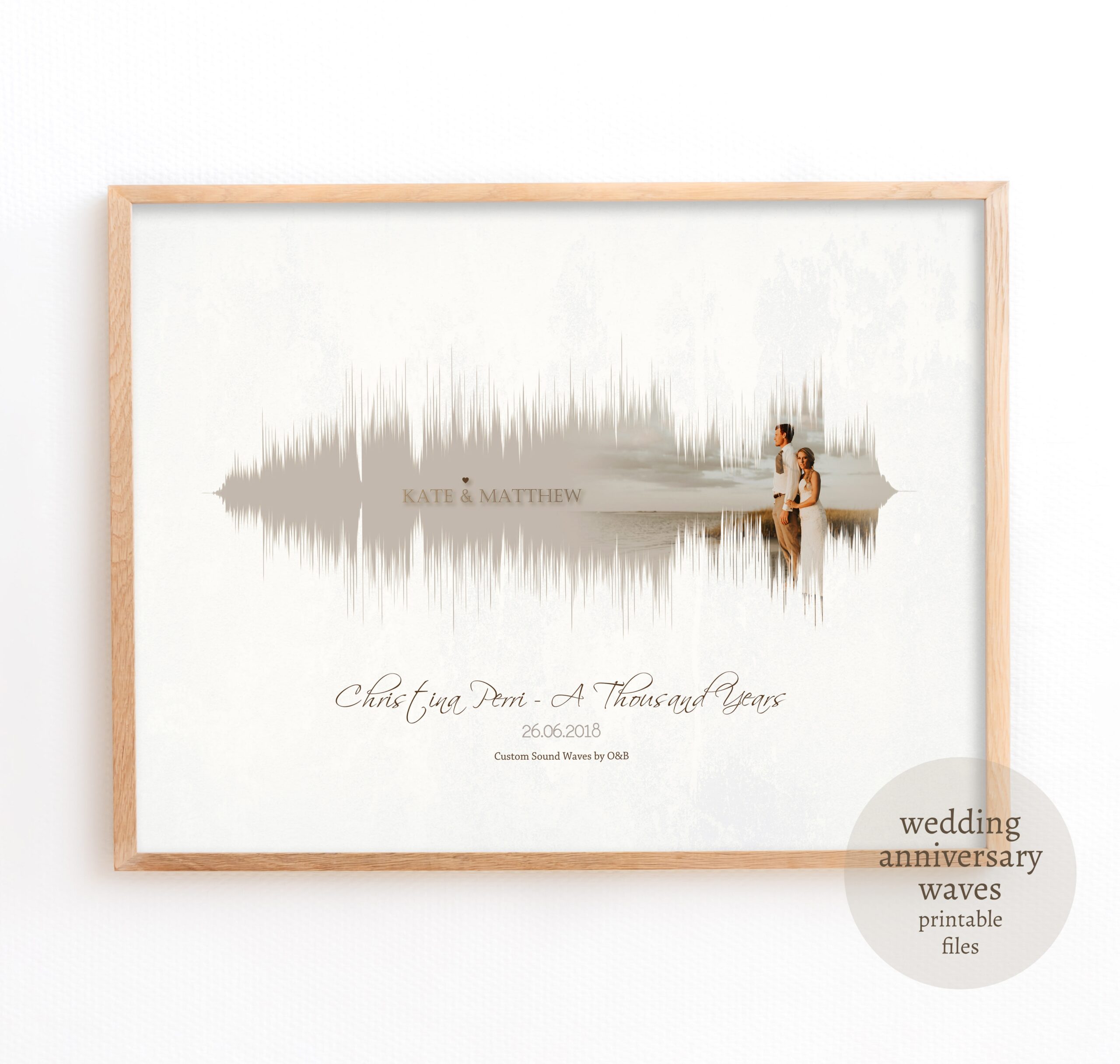 Create A Custom Ready To Print Soundwave Poster From Any Audio Or Video File By Oandbstudios Fiverr