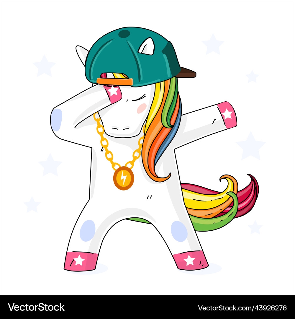 Free Printable Dabbing Unicorn Images