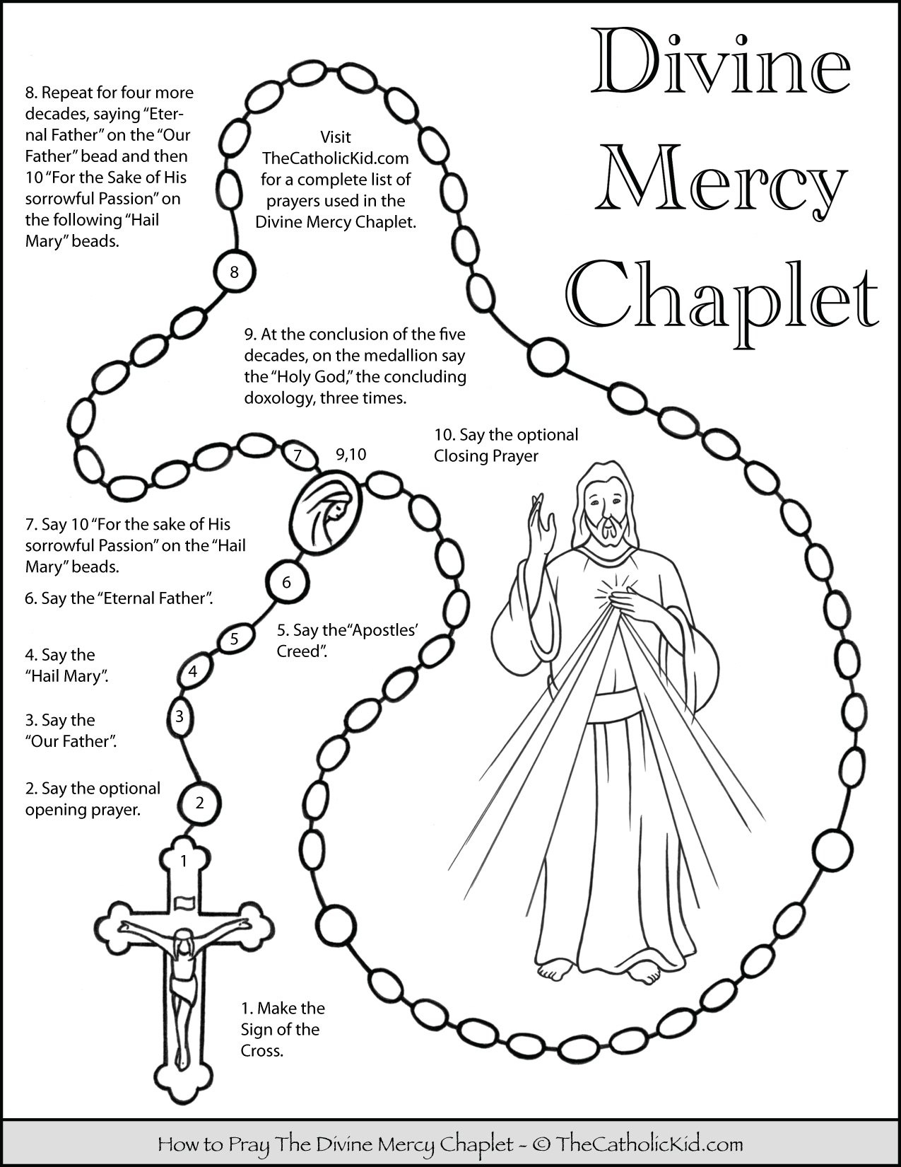 Free Printable Divine Mercy Image