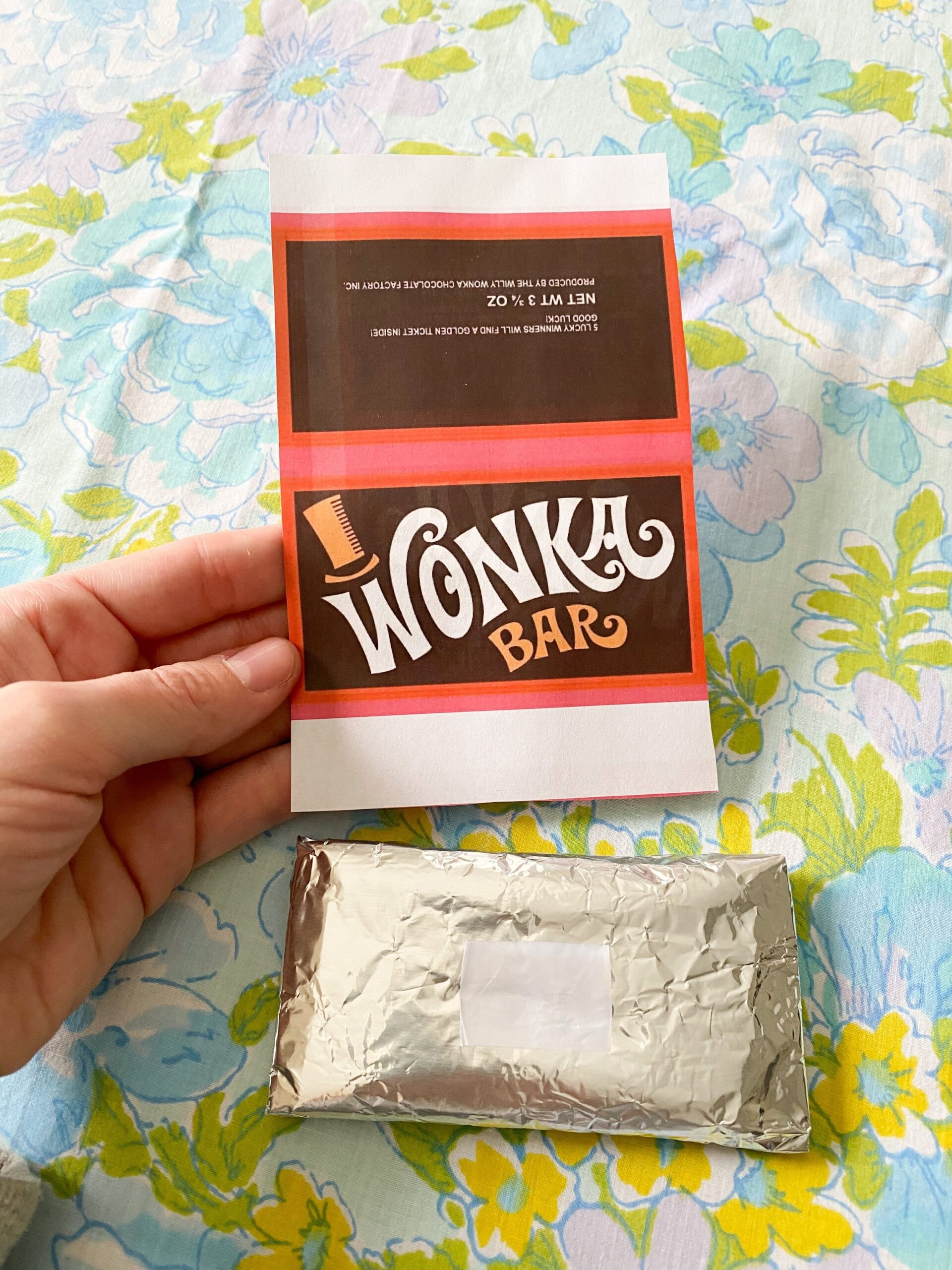 DIY Wonka Bar Craft Free Printable Emily Retro Vintage And DIY Home Design