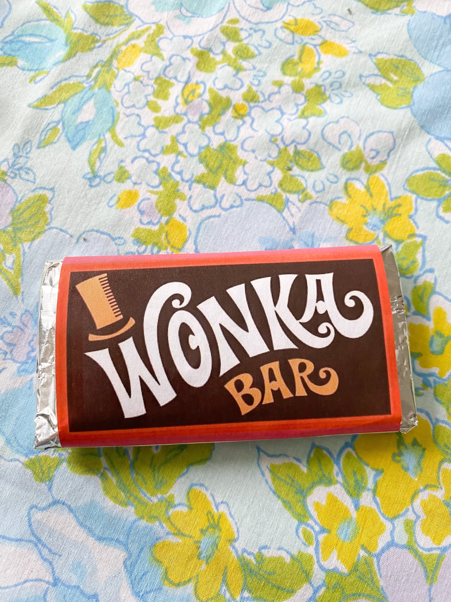 DIY Wonka Bar Craft Free Printable Emily Retro Vintage And DIY Home Design